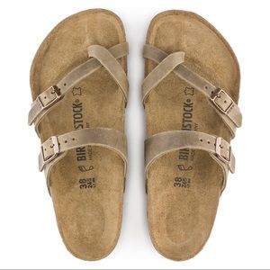 NWOT Birkenstock Leather Mayari Sandals